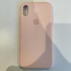 iconic apple silicone case (iphone x)